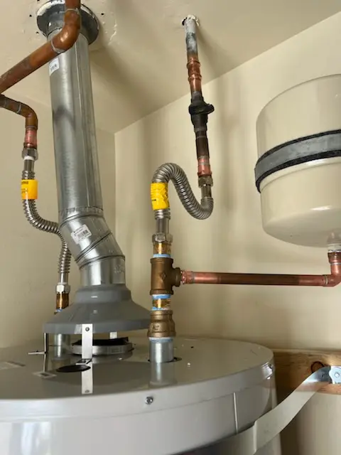 Water heater installation and plumbing repair in Valencia Meadows